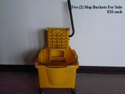 Two (2) Mop Buckets For Sale   
$20 each
