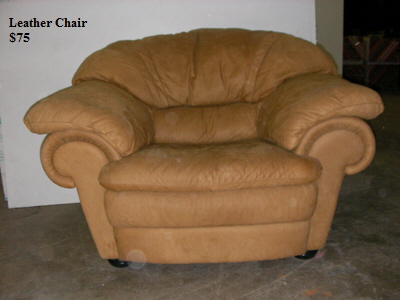 Leather Chair
   $75